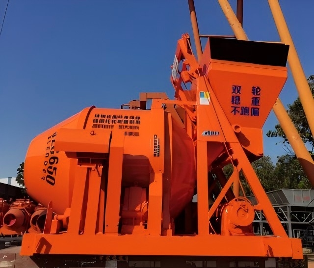 JZC650搅拌机发往广西