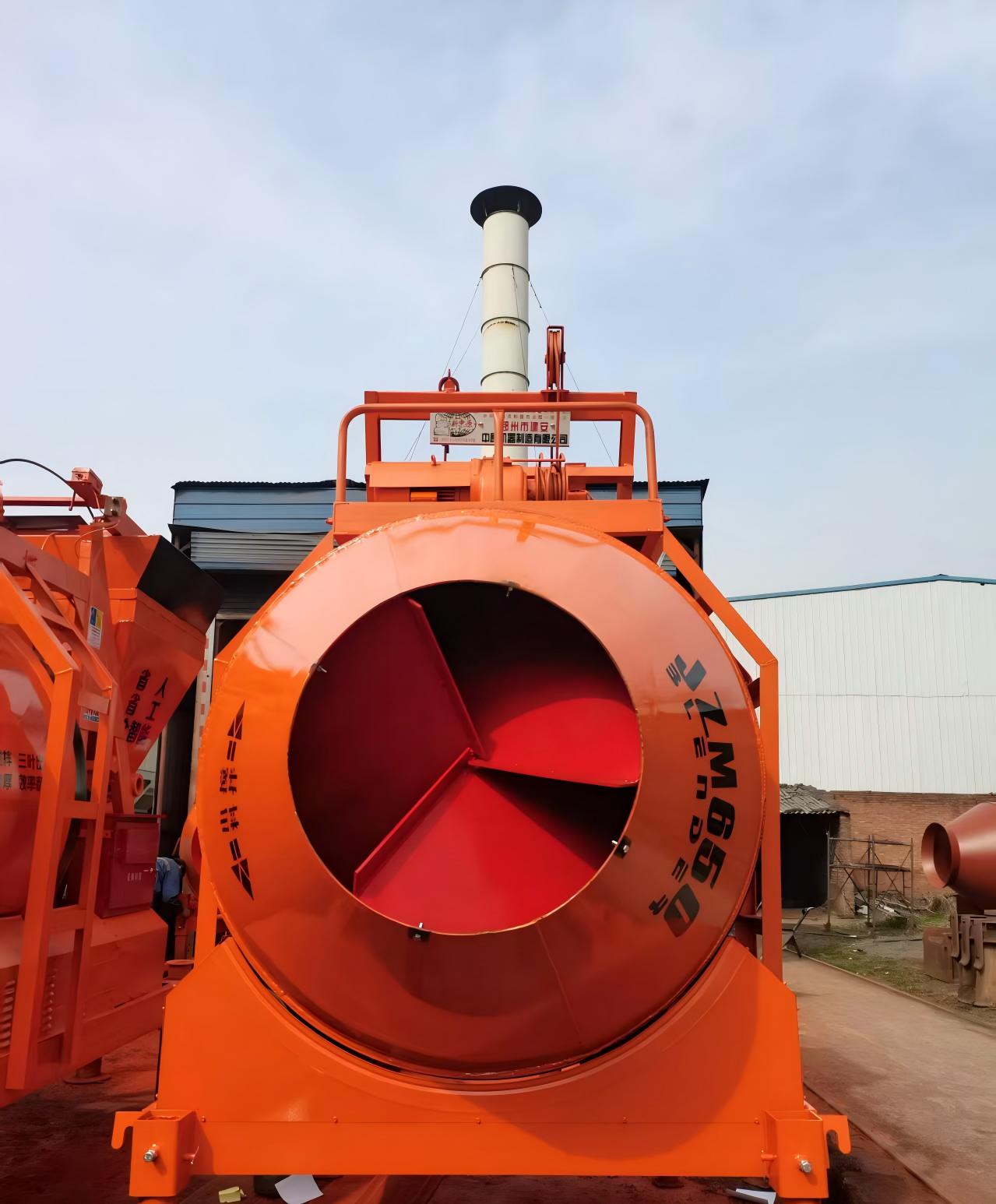 1台JS500   2台JZM650发往湖南