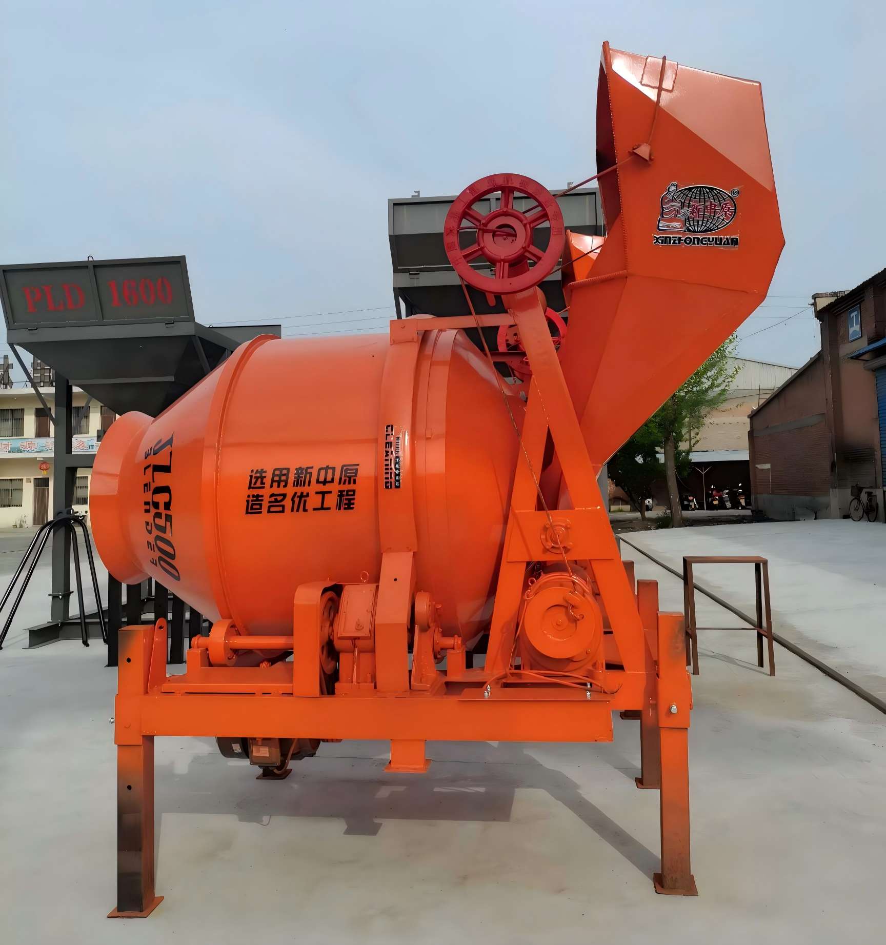 2台JZC500搅拌机发往湖甘肃