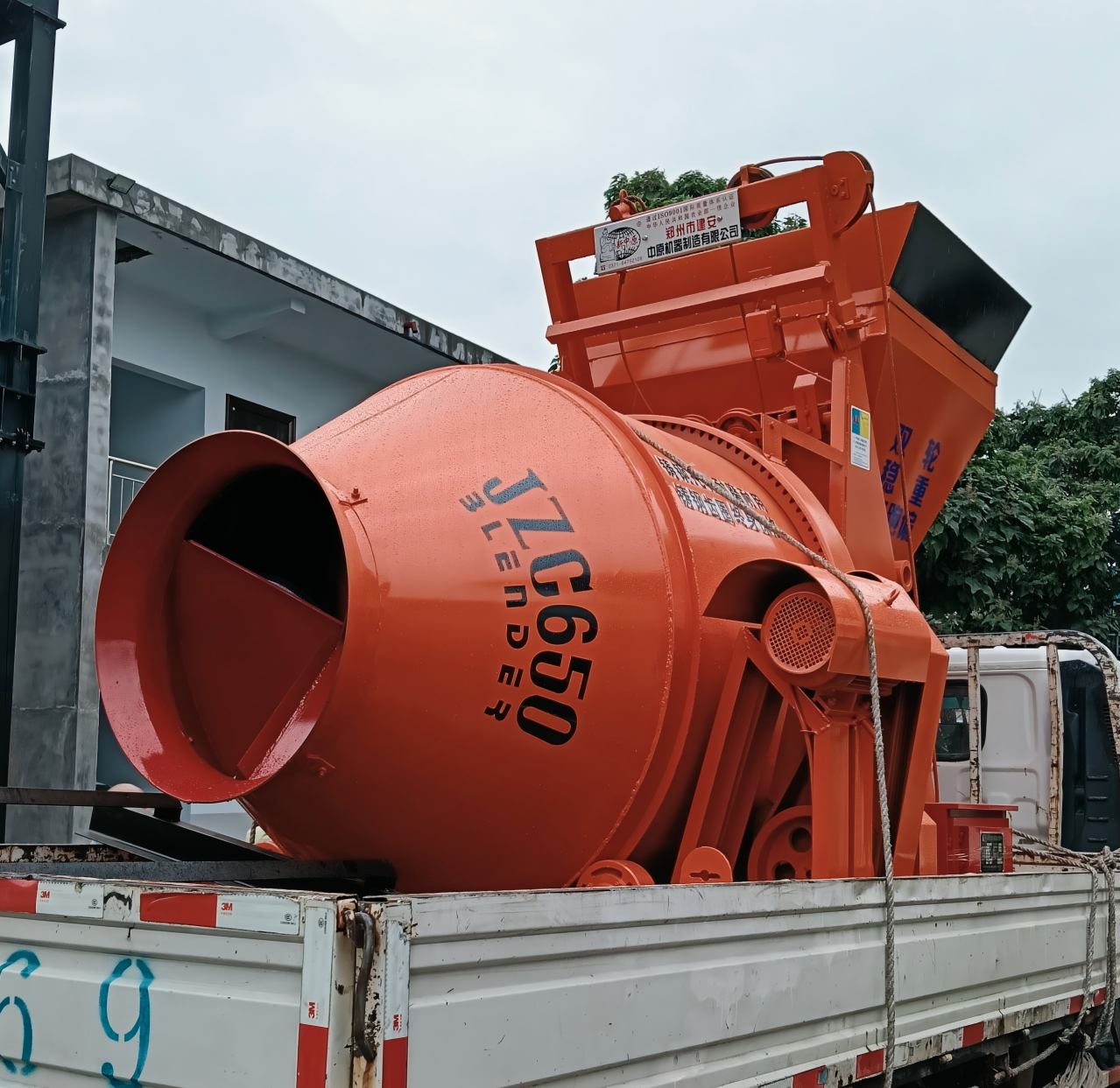 JZC650搅拌机发往广西